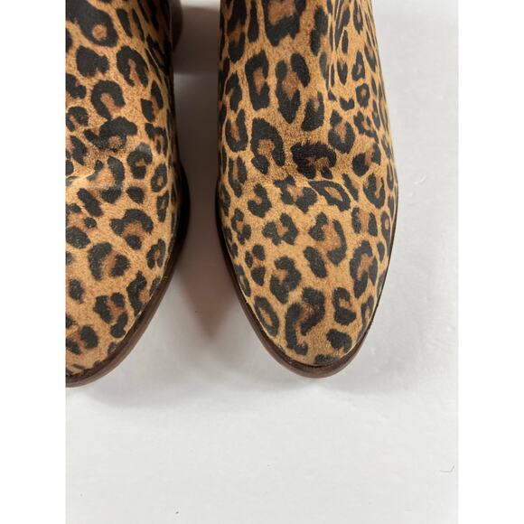 Anthropologie Seychelles Floodplain Leopard Ankle Boots 9.5 - Picture 6 of 11